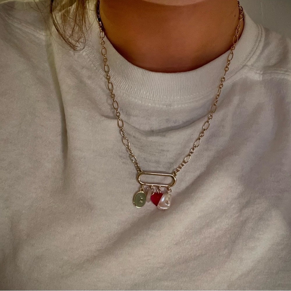 Gold-Chain with Gems